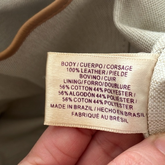 Y2k Etienne Aigner leather camel tote shoulder bag 17”up width x10”inches tall - Picture 15 of 15